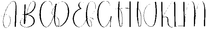 Nightday Regular otf (400) Font UPPERCASE