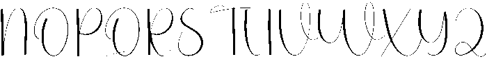 Nightday Regular otf (400) Font UPPERCASE