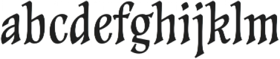 Nightelf otf (400) Font LOWERCASE