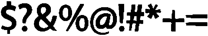 Nightfall Regular otf (400) Font OTHER CHARS