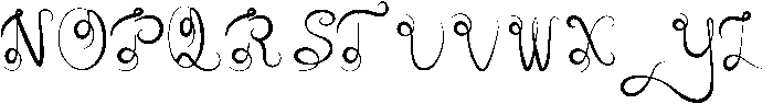 Nightfall Regular otf (400) Font UPPERCASE