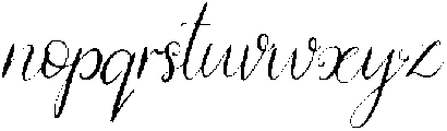 Nightingale otf (400) Font LOWERCASE