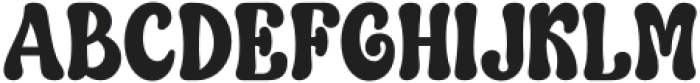 Nightlong-Regular otf (400) Font UPPERCASE