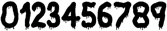 Nightmare Regular otf (400) Font OTHER CHARS