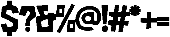 Nightmare Regular otf (400) Font OTHER CHARS