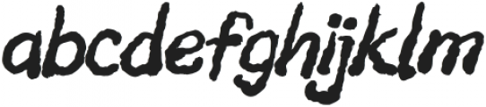 Nightmare Street Regular otf (400) Font LOWERCASE