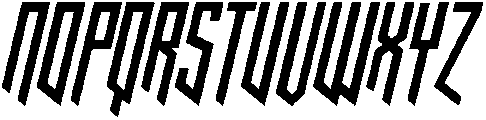 Nightshade Regular otf (400) Font UPPERCASE