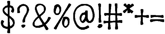 Nightstar otf (400) Font OTHER CHARS