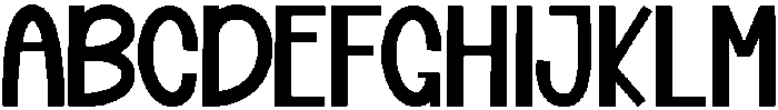 Nighttime Regular otf (400) Font UPPERCASE