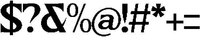 Nighttmer Horizon otf (400) Font OTHER CHARS