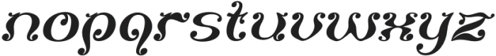 Nigona Italic otf (400) Font LOWERCASE