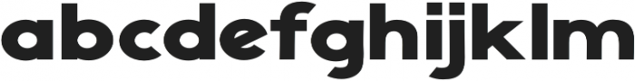 Nigrum Bold Extended otf (700) Font LOWERCASE