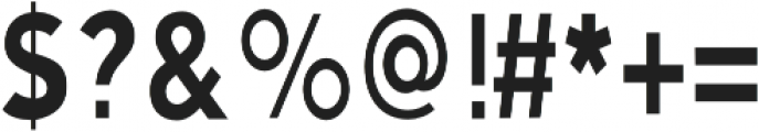 Nigrum Medium Condensed otf (500) Font OTHER CHARS