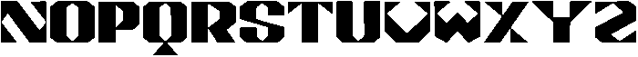 Nikel Regular otf (400) Font UPPERCASE