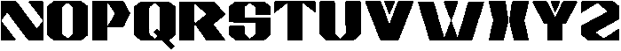 Nikel Regular otf (400) Font LOWERCASE