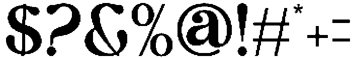Niken Regular otf (400) Font OTHER CHARS