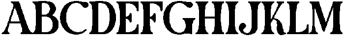 Niken Regular otf (400) Font UPPERCASE
