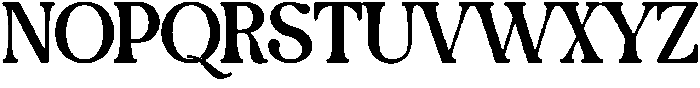 Niken Regular otf (400) Font UPPERCASE