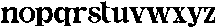 Niken Regular otf (400) Font LOWERCASE