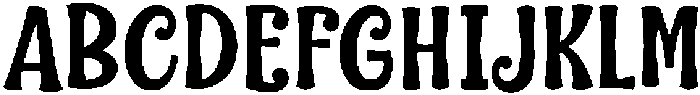 Nilky & Miky otf (400) Font UPPERCASE