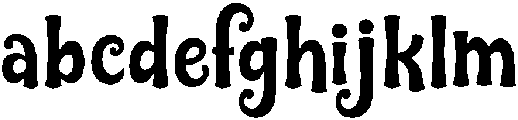 Nilky &amp; Miky otf (400) FONT