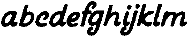 Nimanu ttf (400) Font LOWERCASE