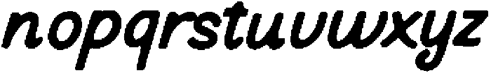Nimanu ttf (400) Font LOWERCASE