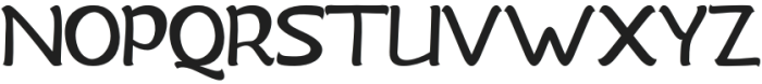 Nimas Regular otf (400) Font UPPERCASE