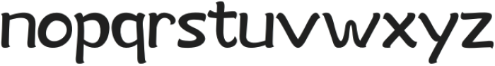 Nimas Regular otf (400) Font LOWERCASE