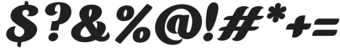 Nimba Bold Italic otf (700) Font OTHER CHARS