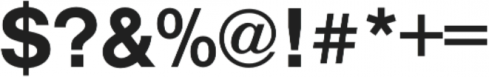 Nimbus Sans Bold otf (700) Font OTHER CHARS