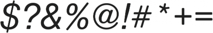 Nimbus Sans Round Medium Italic otf (500) Font OTHER CHARS