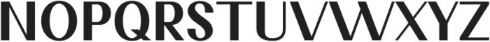 Nimora Bold otf (700) Font UPPERCASE