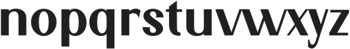 Nimora Bold otf (700) Font LOWERCASE