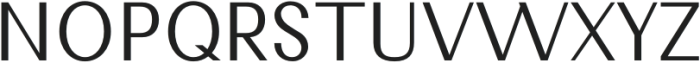 Nimora Light otf (300) Font UPPERCASE