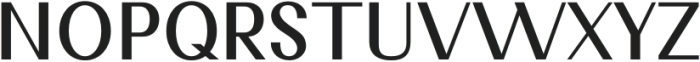 Nimora Medium otf (500) Font UPPERCASE