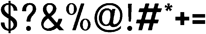 Nimora Regular otf (400) Font OTHER CHARS