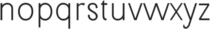 Nimora Thin otf (100) Font LOWERCASE