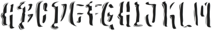 Nine to Five Shadow otf (400) Font UPPERCASE