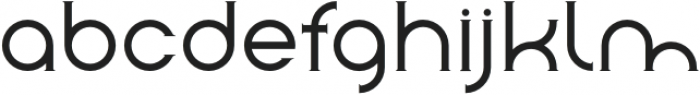 Nineland Regular otf (400) Font LOWERCASE