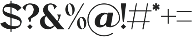 Ninetail regular otf (400) Font OTHER CHARS