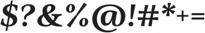 Ninfa Serif otf (700) Font OTHER CHARS