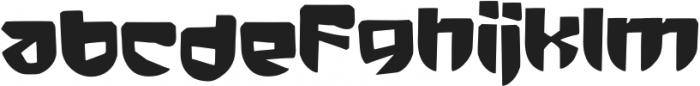 Ninja Shield otf (400) Font LOWERCASE