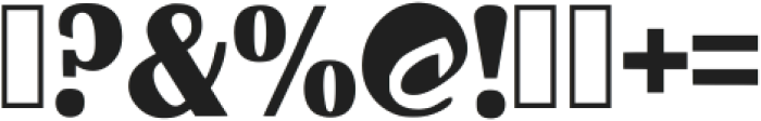 Ninja Turtles Regular otf (400) Font OTHER CHARS