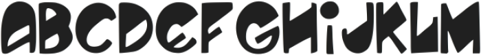 Ninja Turtles Regular otf (400) Font UPPERCASE