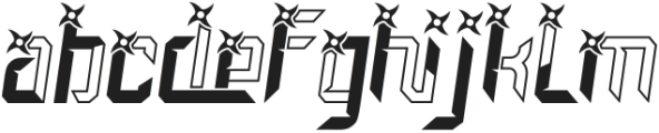 Ninjadarts Regular otf (400) FONT
