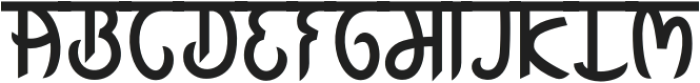 Niranjan One otf (400) Font UPPERCASE