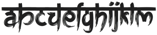 Niranjan Six otf (400) Font LOWERCASE