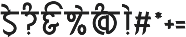 Niranjan Two otf (400) Font OTHER CHARS