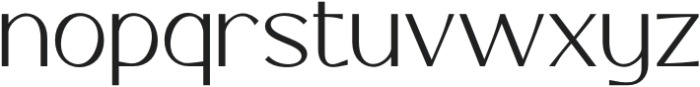 Niravaka-Regular otf (400) Font LOWERCASE